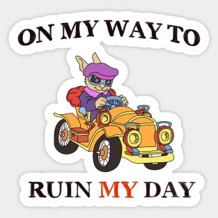 Beep Beep Sticker